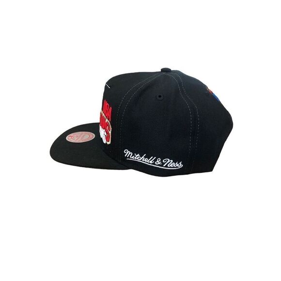 Mitchell & Ness 1996 Retro Chicago Bulls Champions Adjustable Snapback Hat Cap O - Picture 3 of 5